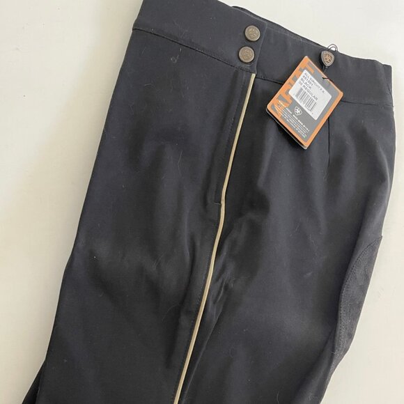 ARIAT All Circuit Full Seat (F.S.) Black Riding Breeches: New with Tags! SIZE 30 - Picture 1 of 7